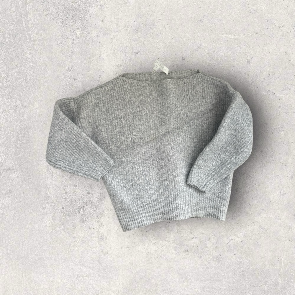 Kids cashmere grey sweater
